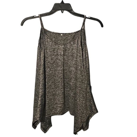 Tank Top with Spaghetti Straps Charcoal Large - Picture 1 of 3